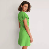 Paisley Bow-tie Mini Dress