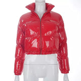 Ruby Cropped Puffer Jacket-Anonymous The Company