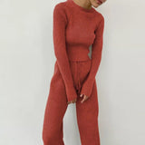 Ellis Rib Knit Longsleeve and Joggers