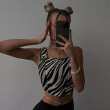 Korbyn Zebra Pattern Corset