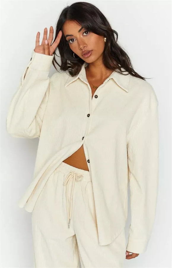Devyn Corduroy Lounge Set
