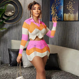 Rosie Crochet Top and Skirt Set