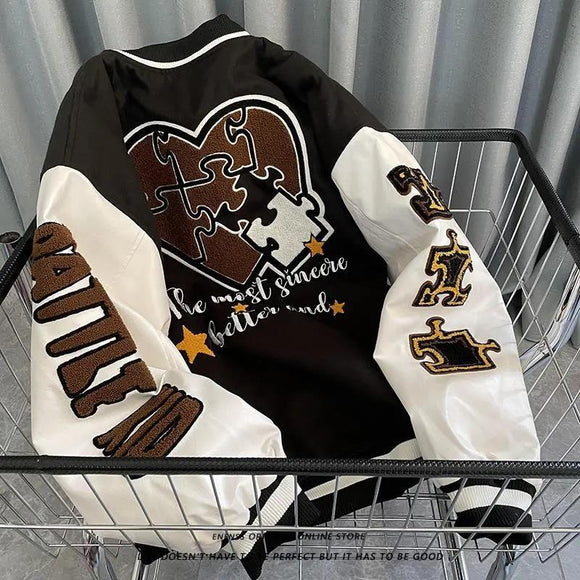 Julia Embroidered Bomber Jacket