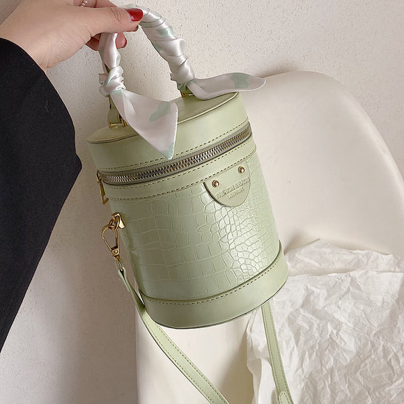 Bucket Zip Up Handbag