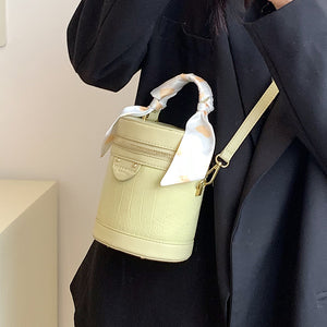 Bucket Zip Up Handbag