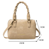 Braided Strap Handbag