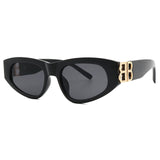 Black Shades Retro Sunglasses