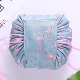 Scrunched Makeup Organizer