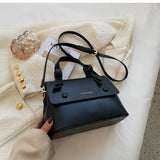 Vintage Square Button Bag