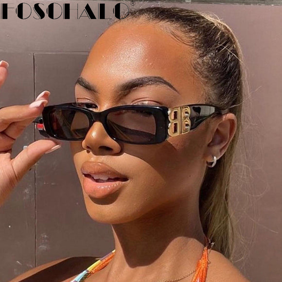 Black Shades Retro Sunglasses