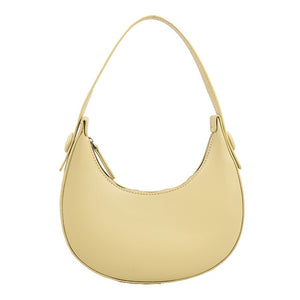 Leather Hobo Shoulder Bag