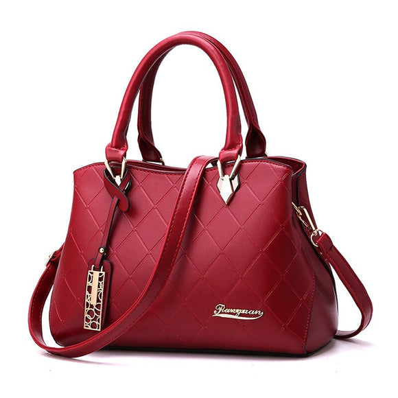 Casual Leather Handbag