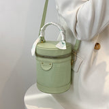 Bucket Zip Up Handbag