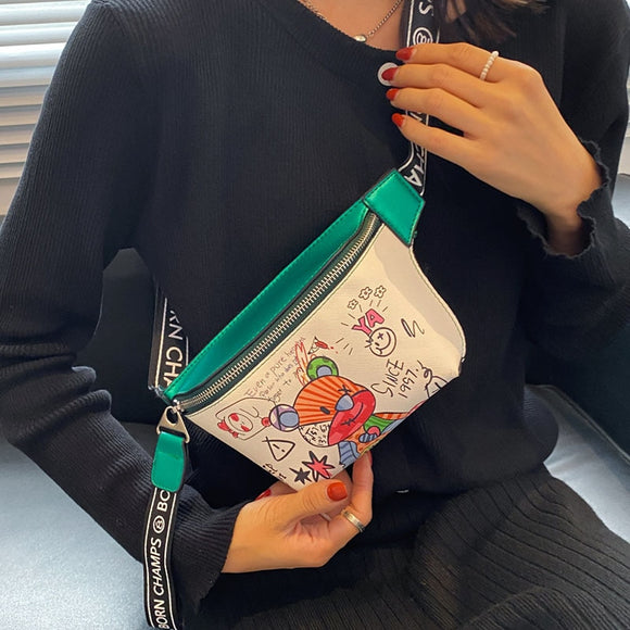 Cartoon Graphic Fanny Pack