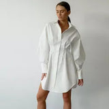Dress - Hailey Structured Shirt Dress
