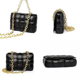 Square Weave Crossbody Bag