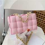 Square Weave Crossbody Bag