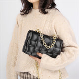 Square Weave Crossbody Bag