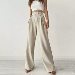 Lily Drawstring Work Pants