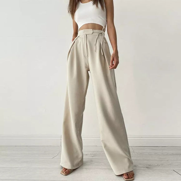 Lily Drawstring Work Pants